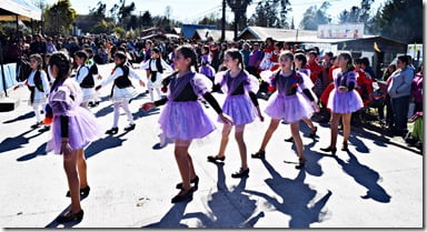 Exitoso Desfile se realizó en Ñancul (1)