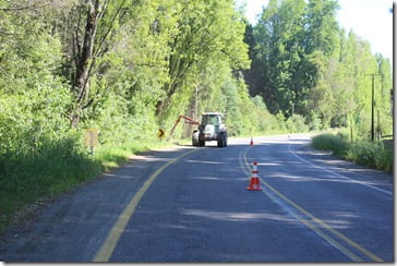 Se ejecutan obras de mejoramiento en ruta Villarrica - Licán Ray  (1)