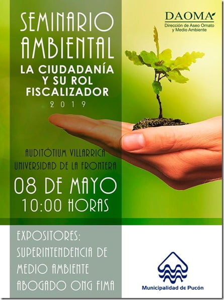 afiche medio ambiente