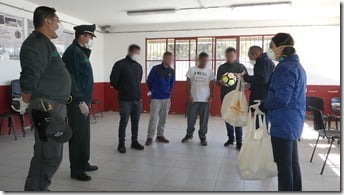 Internos del Centro de Detención Preventiva Villarrica recibieron Implementación Deportiva