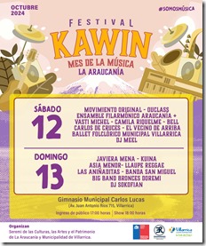 afiche oficial fest kawin